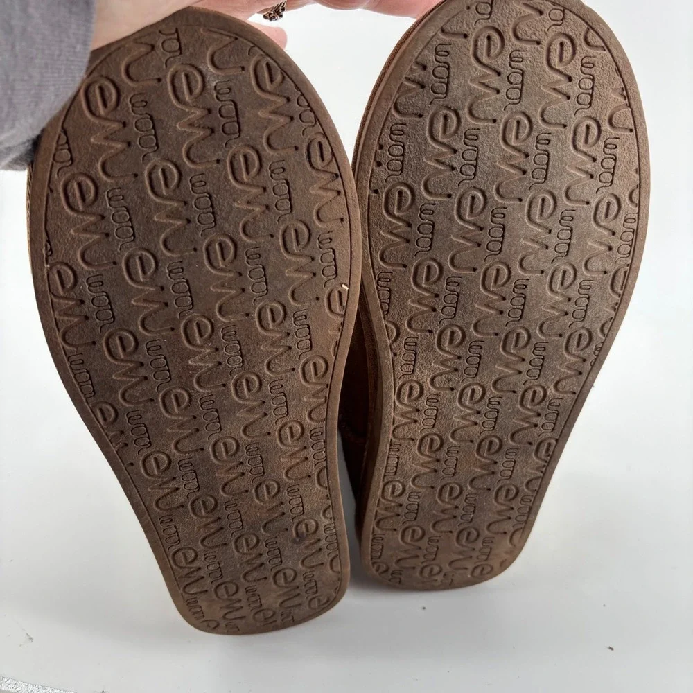 EMU Australia Womens Boots Size 9 Brown Suede Wool Lined Button Merino Cozy Wam‎